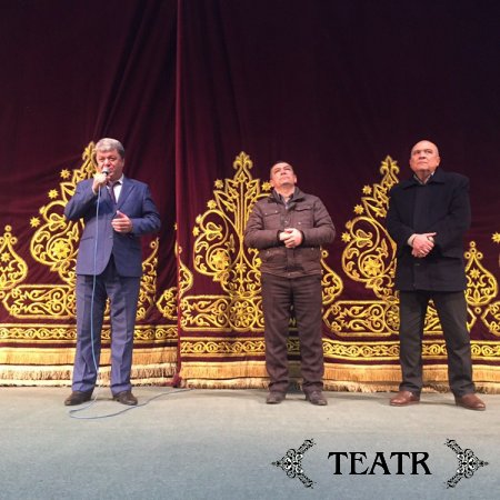 Ўзбек Миллий академик драма театри ижодкорлари Фарғона вилояти Кўкон шаҳрида